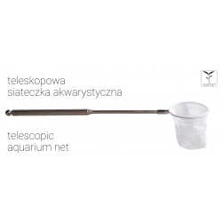 Akwarystyczna siateczka teleskopowa 3D